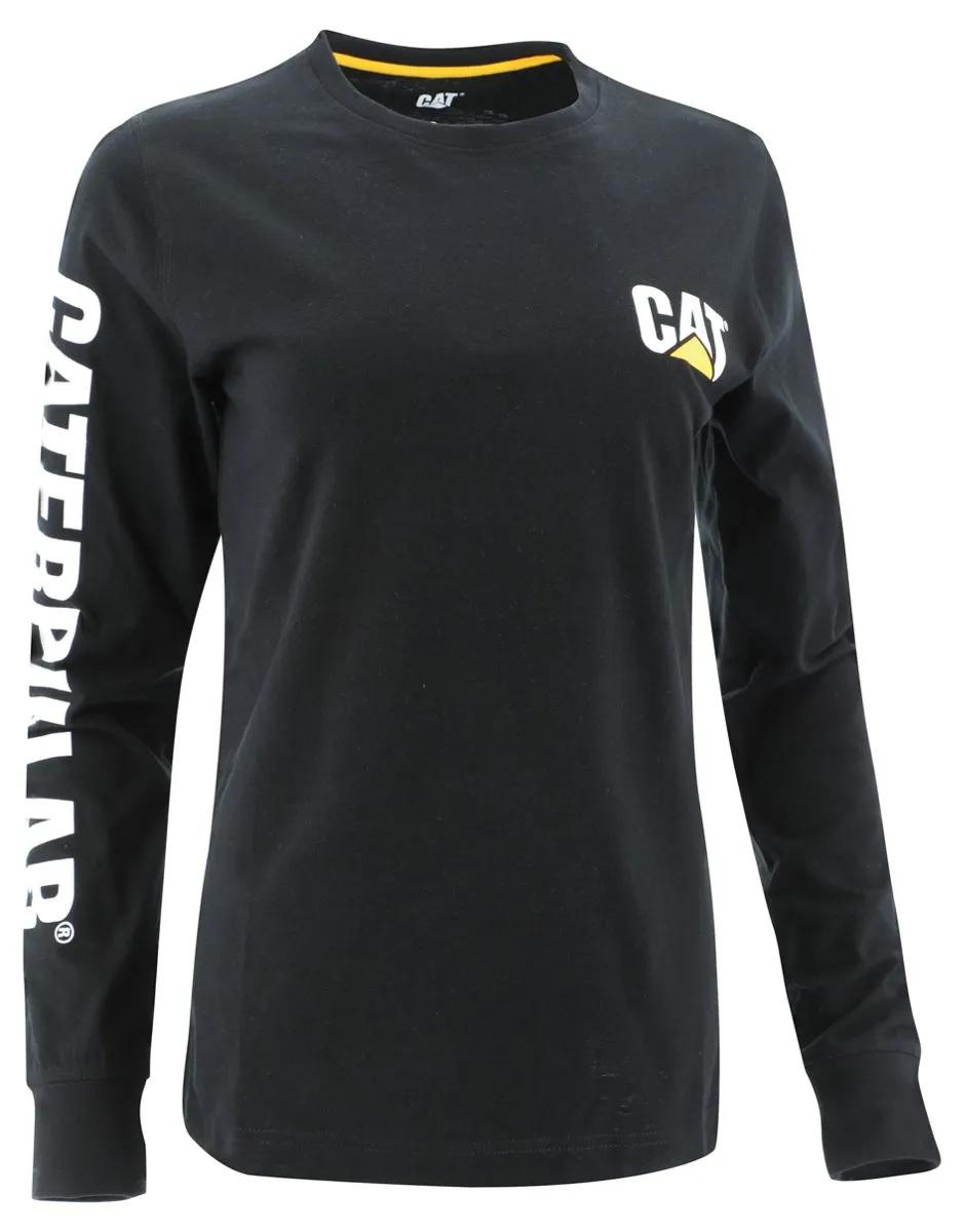 Women's Trademark Banner Long Sleeve Tee | CAT US