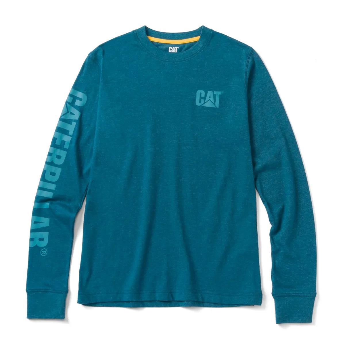 Trademark Banner Long Sleeve Tee, Mallard Heather, dynamic 1