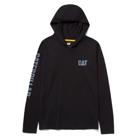 UPF Banner Hooded Tee, Black, dynamic 1