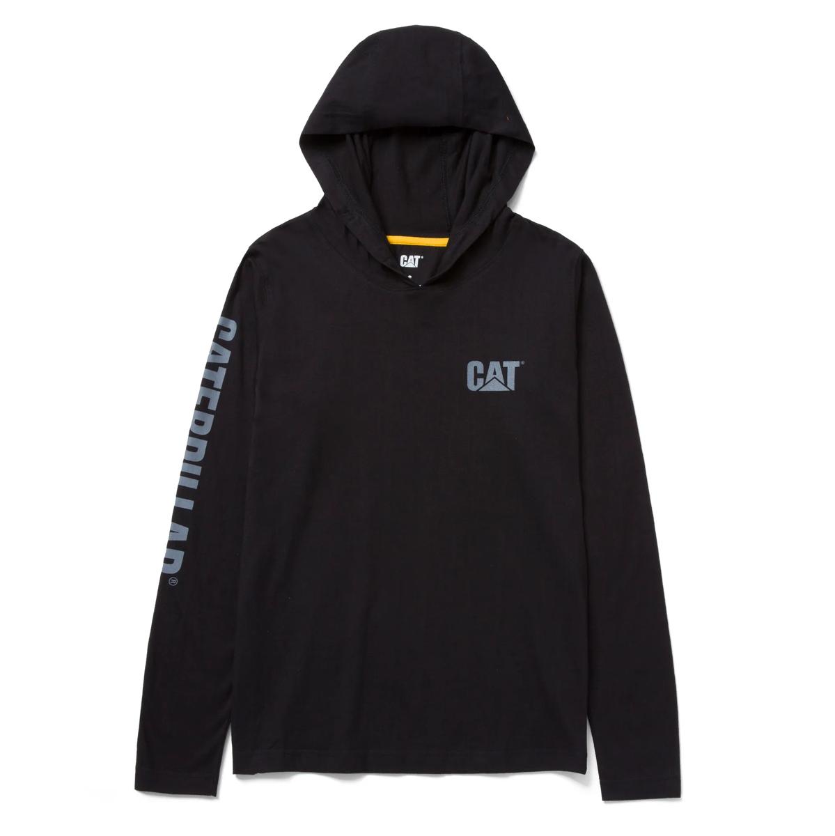 UPF Banner Hooded Tee, Black, dynamic 1