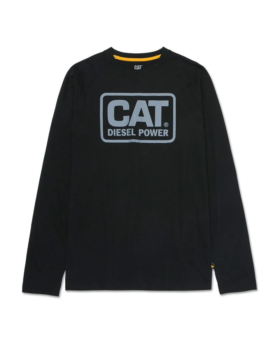 Men's Cat Diesel Power Long Sleeve Tee | Cat Footwear