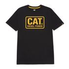 Diesel Power Short Sleeve Tee, Black/Yellow, dynamic 1