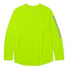 Cooling Long Sleeve Crew Tee, Hi Vis Yellow, dynamic 2