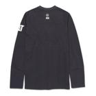 Cooling Long Sleeve Tee, Black Heather, dynamic 2