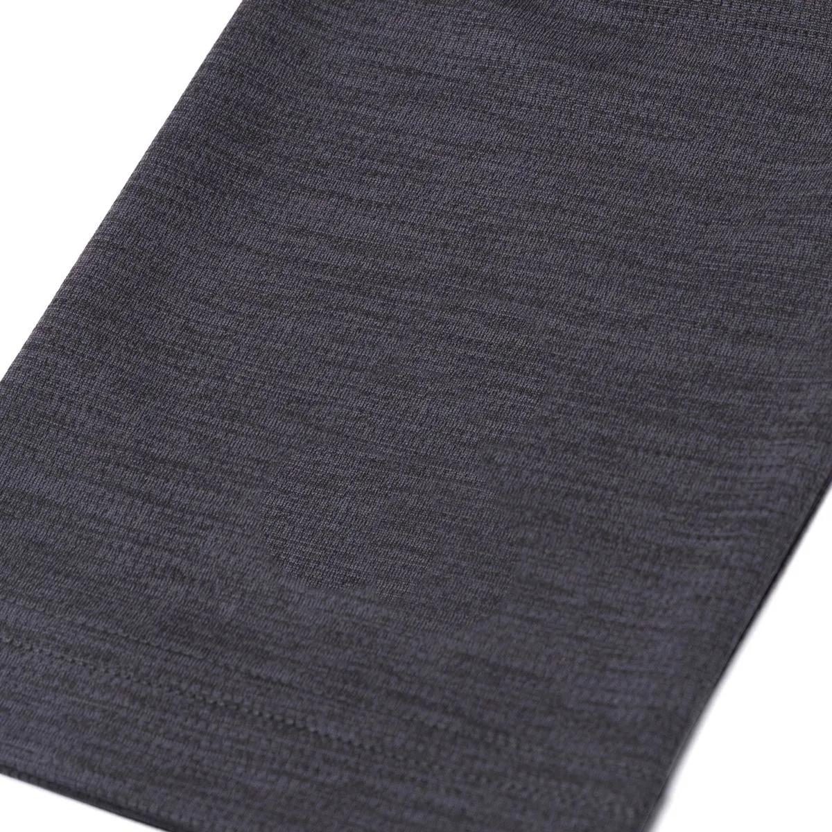 Cooling Long Sleeve Tee, Black Heather, dynamic 3