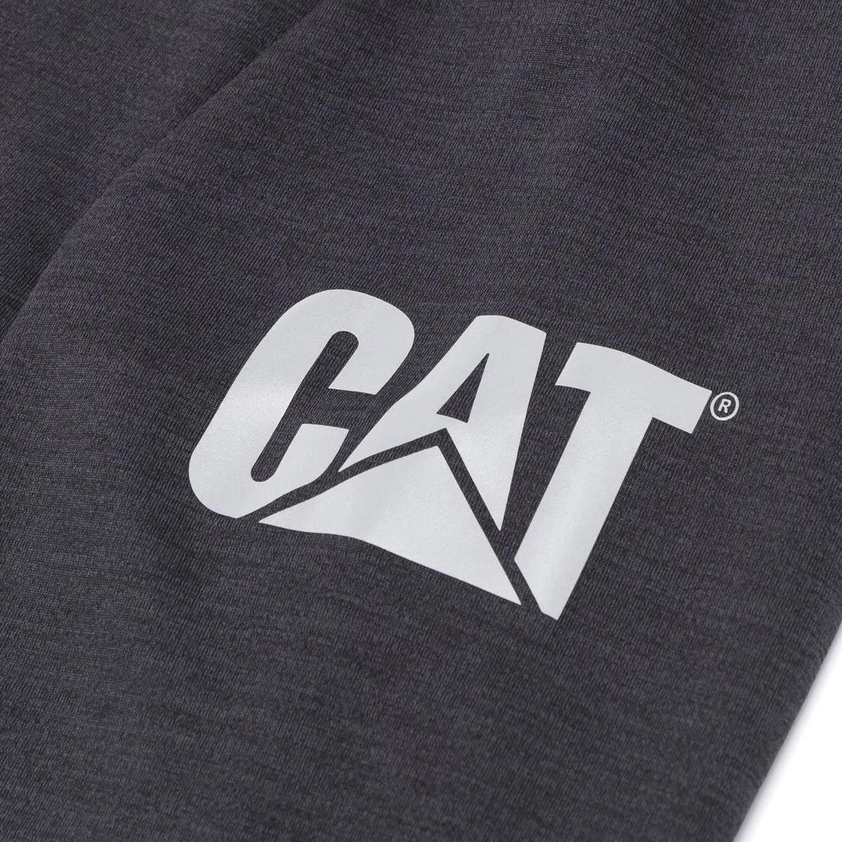 Cooling Long Sleeve Tee, Black Heather, dynamic 6