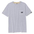 Short Sleeve Tough Cut Pocket Tee, Dark Heather Grey, dynamic 1