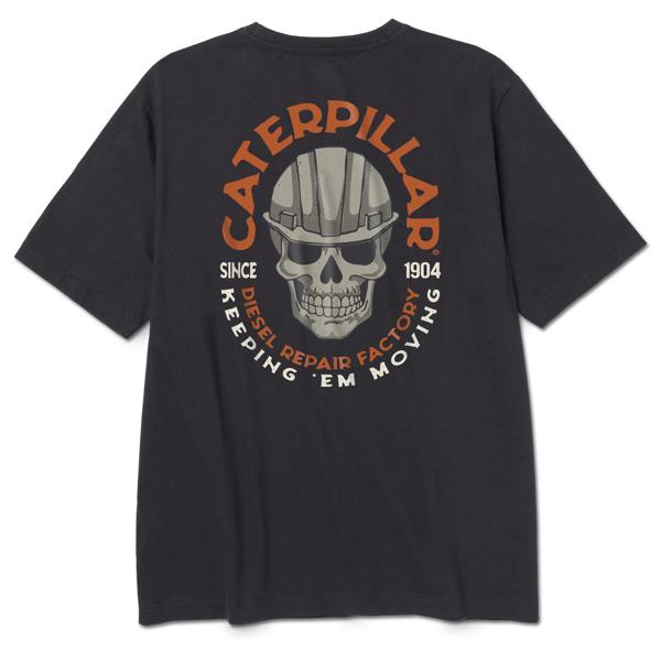 Tough Cut Graphic Pocket Tee, Washed Black, dynamic