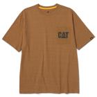 Tough Cut Graphic Pocket Tee, Bronze Heather, dynamic 2