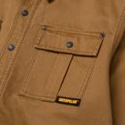 Waxed Cotton Shirt Jacket, Bronze, dynamic 6