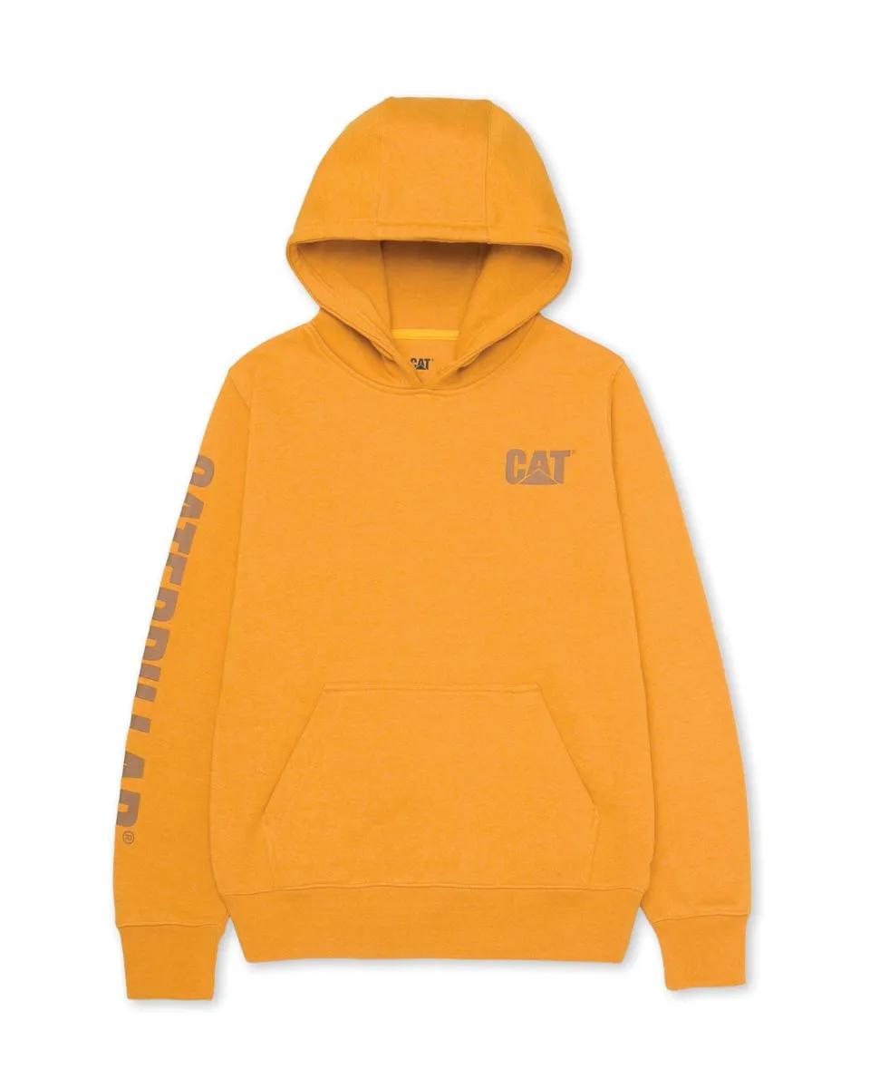 Trademark Banner Pull Over Hoodie, Mustard Yellow Heather, dynamic 1