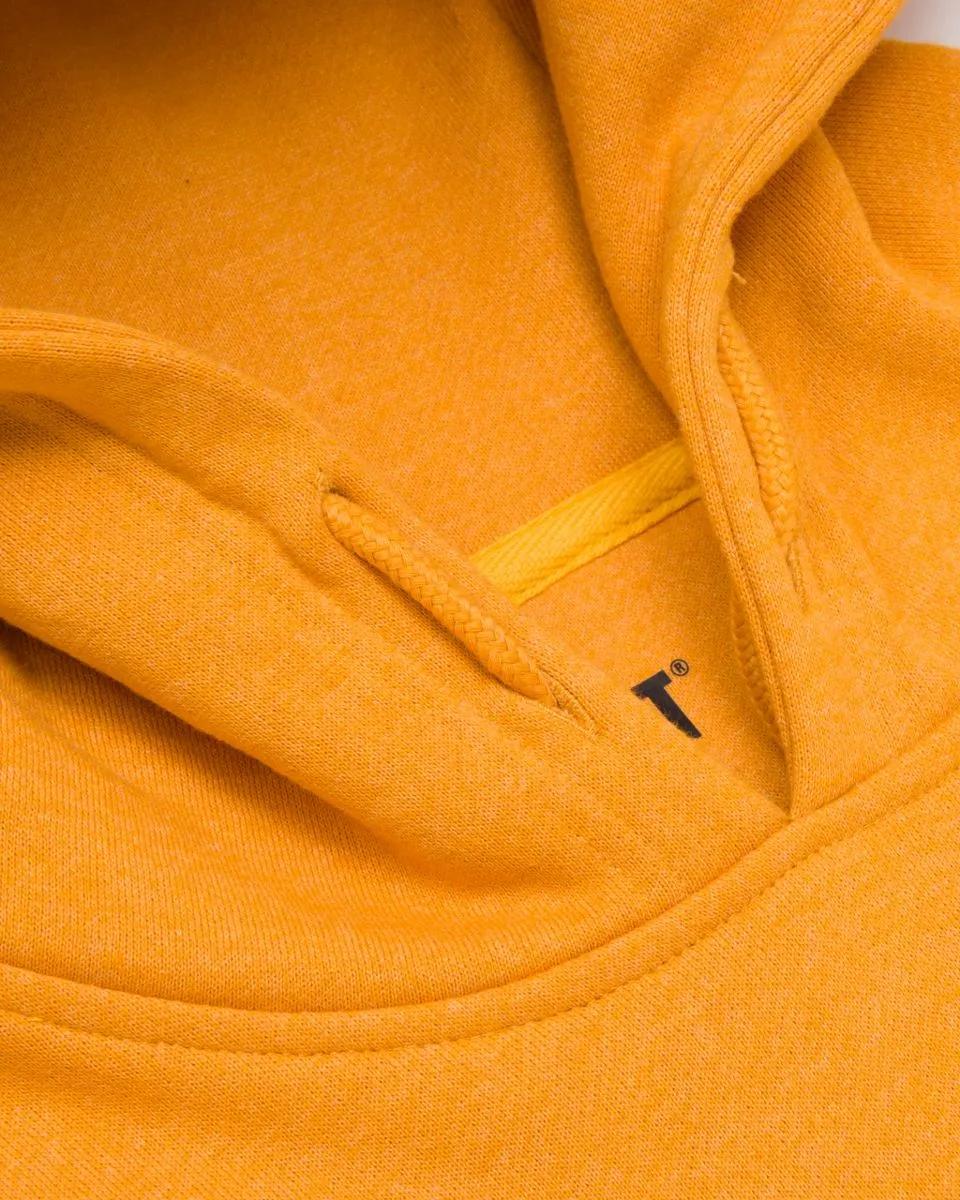 Trademark Banner Pull Over Hoodie, Mustard Yellow Heather, dynamic 5