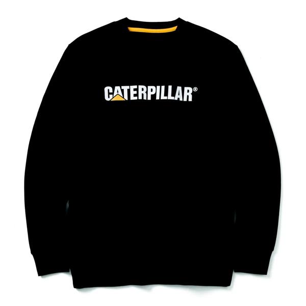 Midweight Crewneck Sweatshirt, Black, dynamic