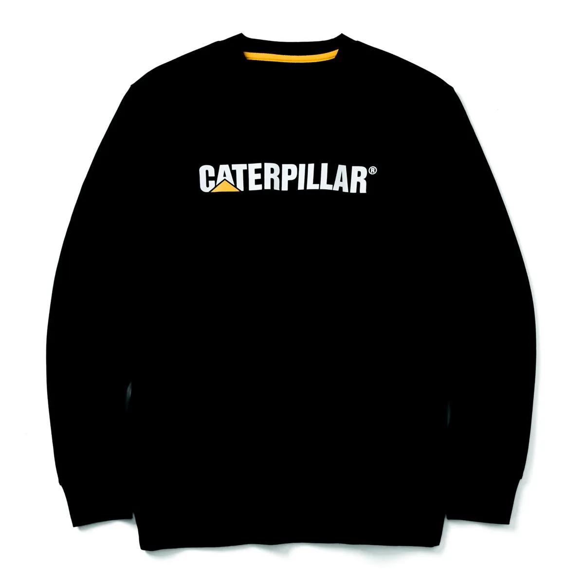 Midweight Crewneck Sweatshirt, Black, dynamic 1