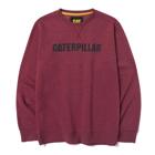 Midweight Crewneck Sweatshirt, Brick Heather, dynamic 1