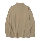 Midweight Quarter Zip Sweatshirt, Khaki, dynamic 2