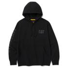 Midweight Trademark Banner Hoodie, Black, dynamic 1