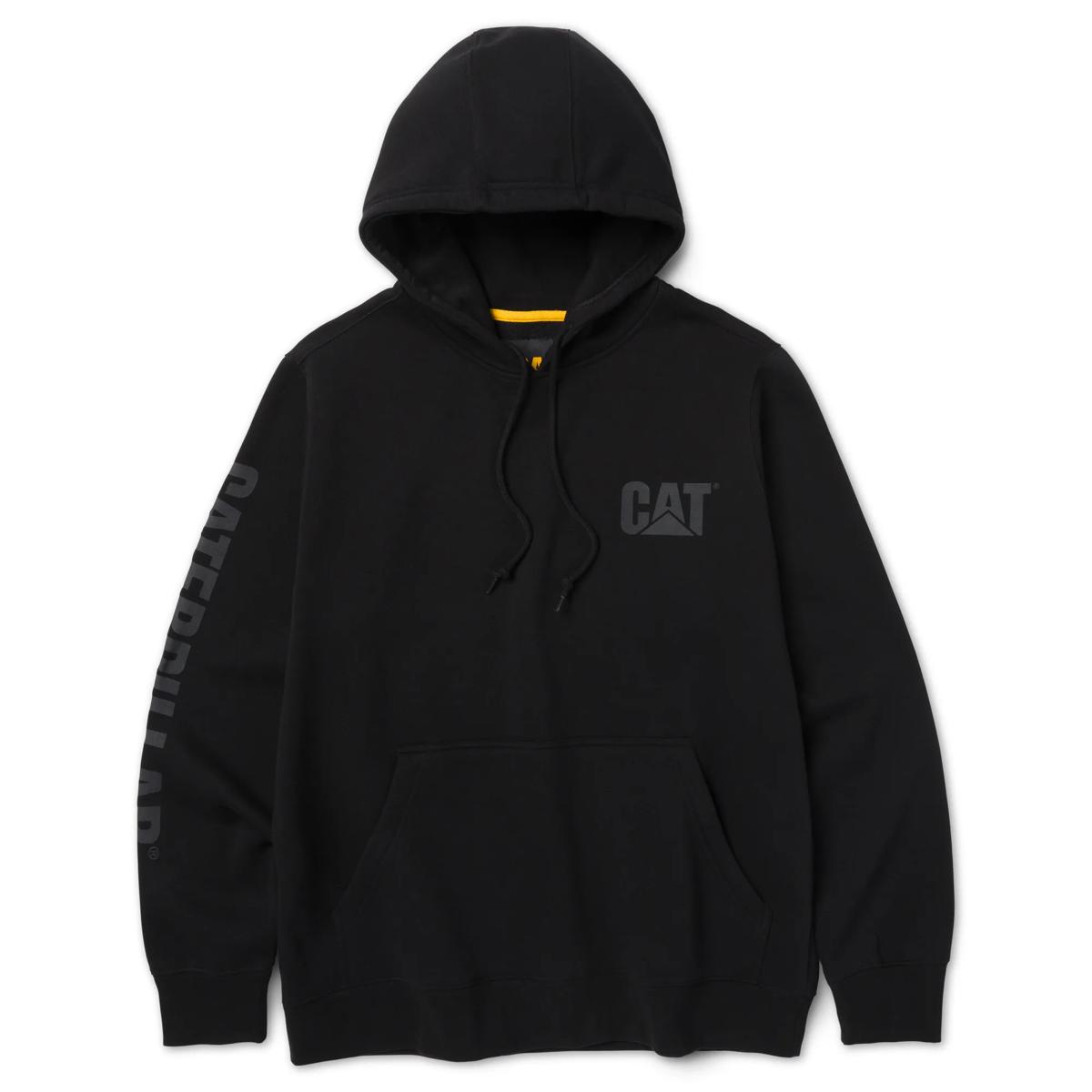Midweight Trademark Banner Hoodie, Black, dynamic 1