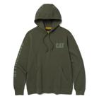 Midweight Trademark Banner Hoodie, Forest Green, dynamic 1