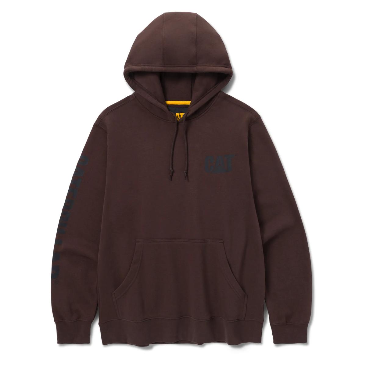 Midweight Trademark Banner Hoodie, Coffee Bean, dynamic 1