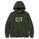 Heavyweight Trademark Hoodie, Forest Green, dynamic 1