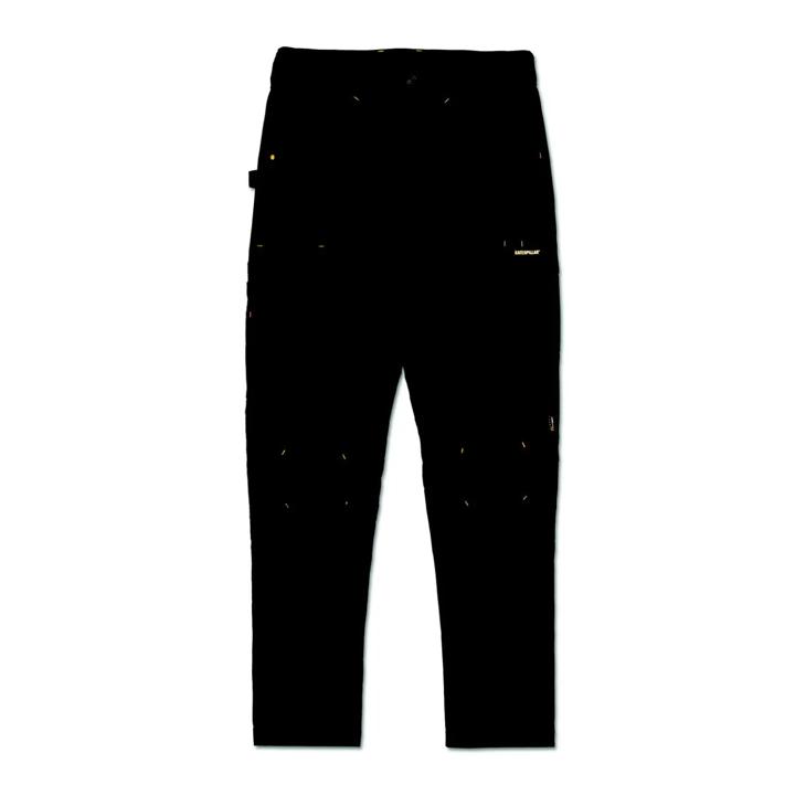 Nexus Knee Pocket Pant, Black, dynamic