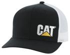 Cat Trademark Trucker Hat, Black, dynamic 1