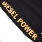 Diesel Hooded Sweatshirt, Black, dynamic 3