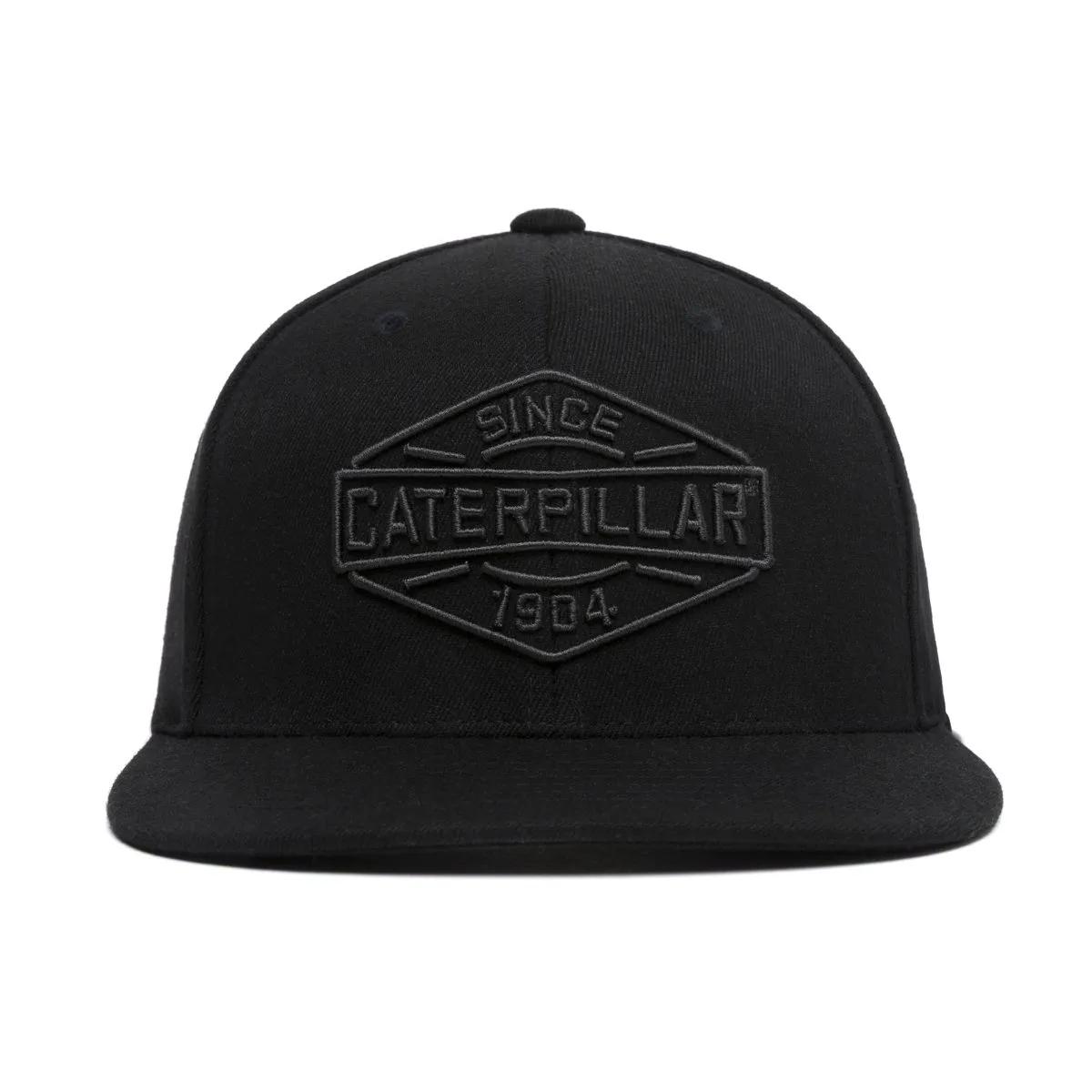 Caterpillar 3-D Cap, Black, dynamic 1