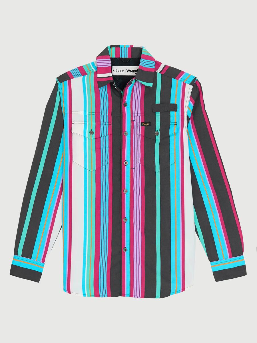 Chaco x Wrangler Long Sleeve Shirt, Brushpopper, dynamic 1