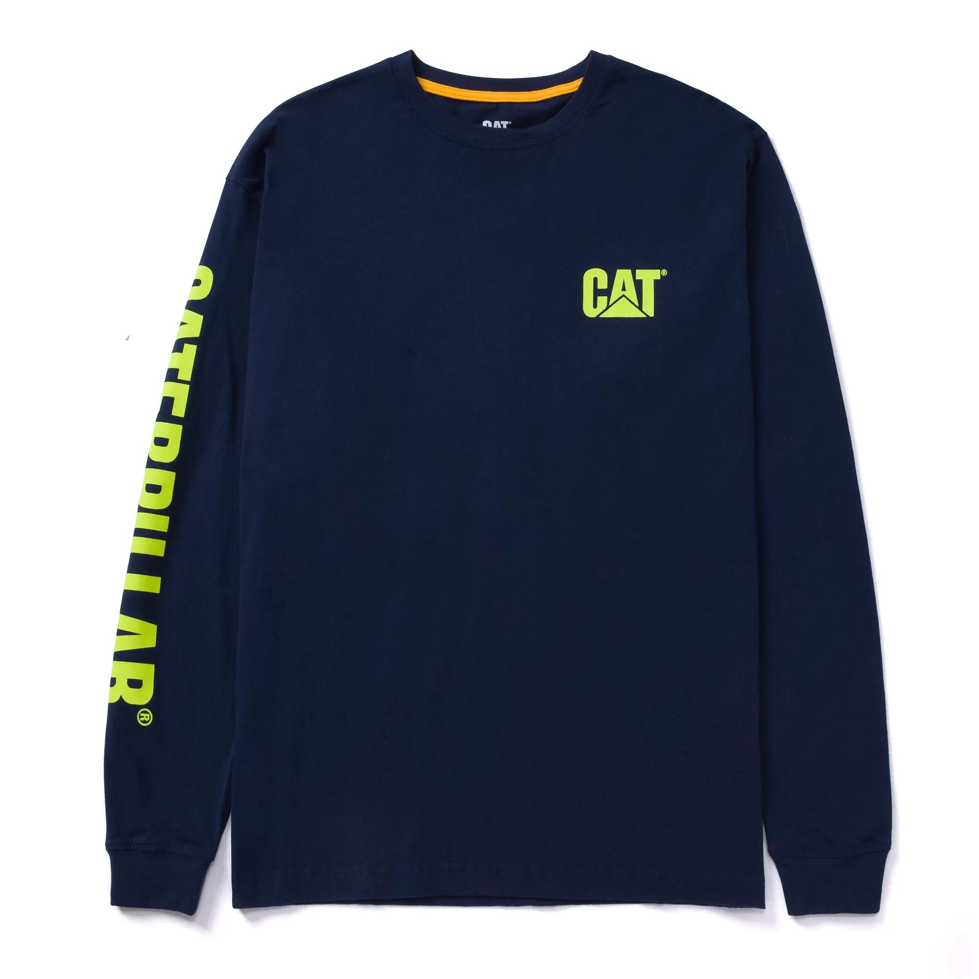 Trademark Banner Long Sleeve Tee, Blue, dynamic