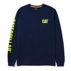 Trademark Banner Long Sleeve Tee, Blue, dynamic 1