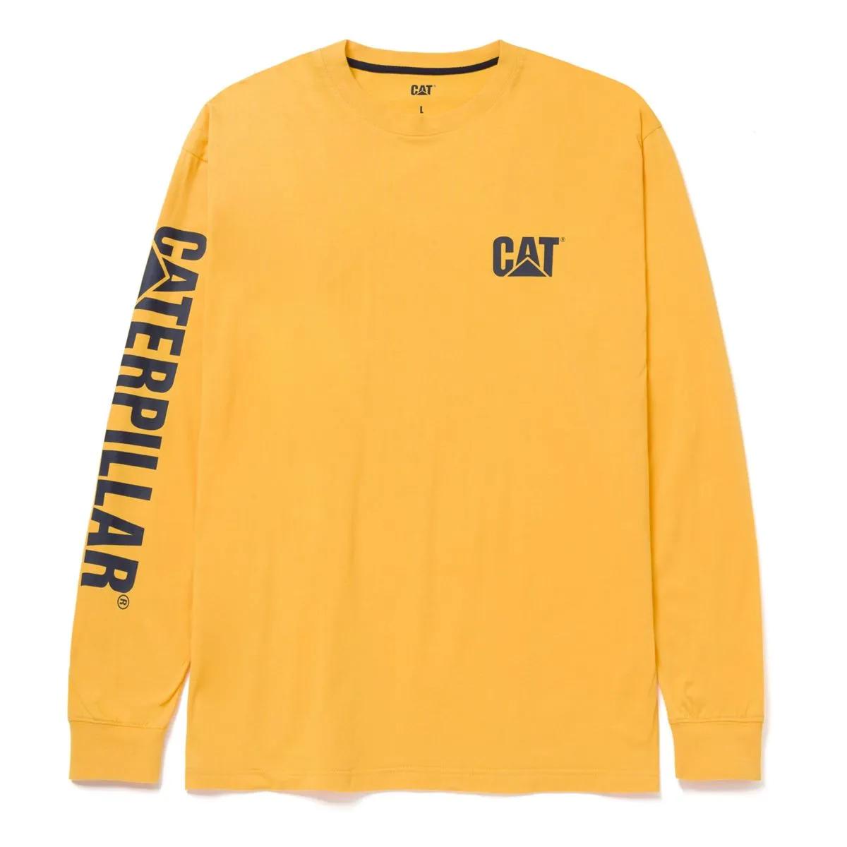 Trademark Banner Long Sleeve Tee, Yellow, dynamic 1