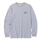 Trademark Banner Long Sleeve Tee, Heather Grey, dynamic 1