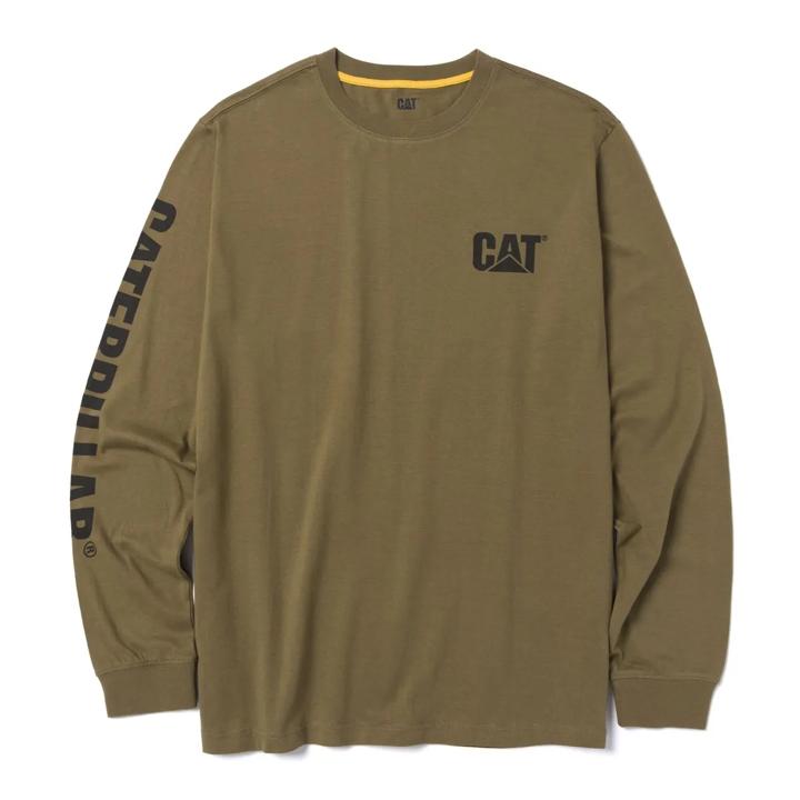 Trademark Banner Long Sleeve Tee, Green Bean, dynamic