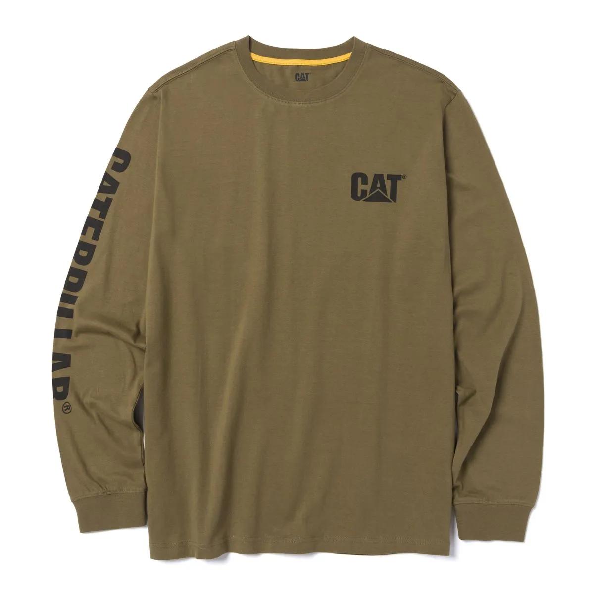 Trademark Banner Long Sleeve Tee, Green Bean, dynamic 1