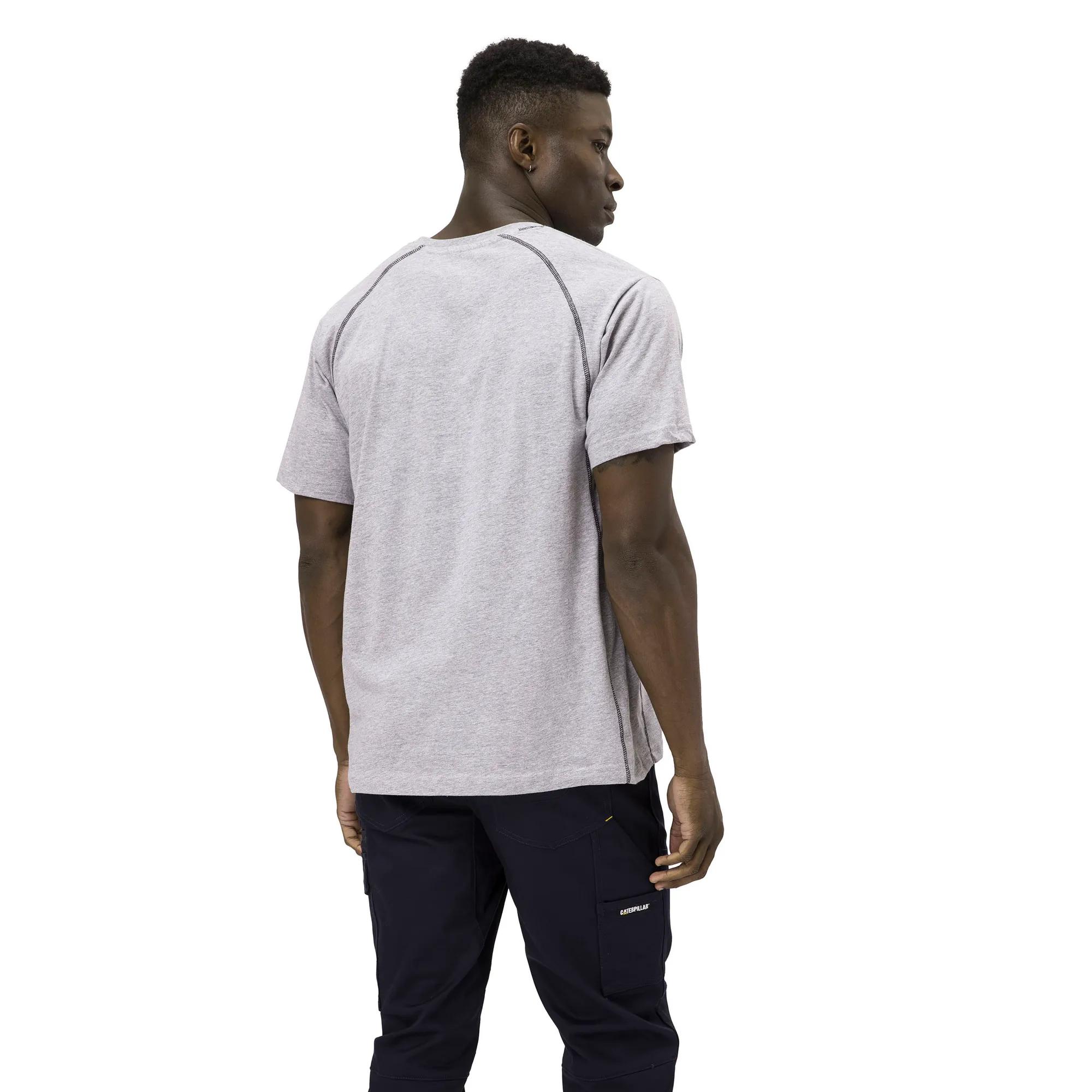 Performance Short Sleeve Tee, Heather Grey, dynamic 3