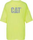 Hi-Vis Trademark Pocket Tee, Mens Yellow, dynamic 3