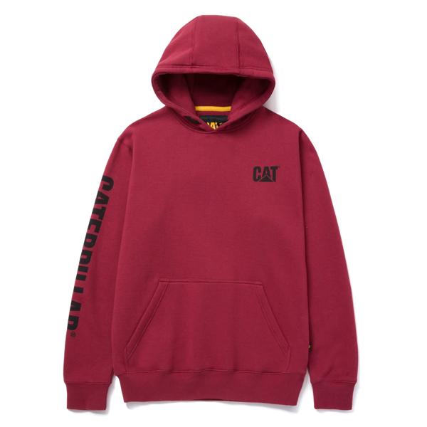 Trademark Banner Hoodie, Brick, dynamic