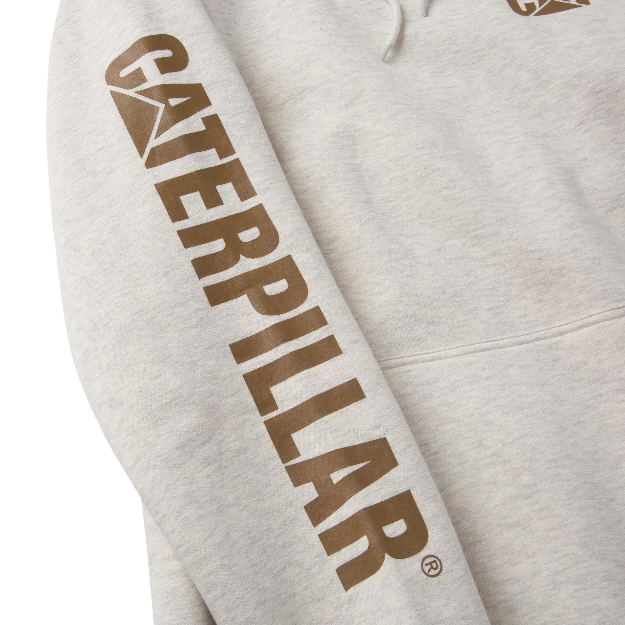 Trademark Banner Hoodie, Cream Heather, dynamic 4