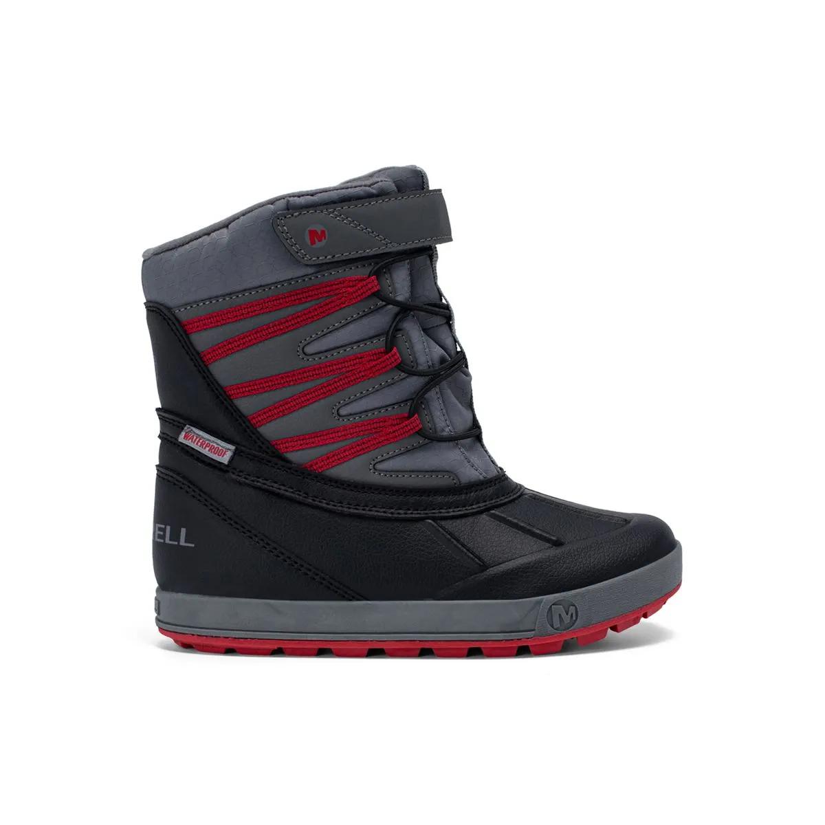 Snow Bank 5 Waterproof, Black/Red, dynamic 1