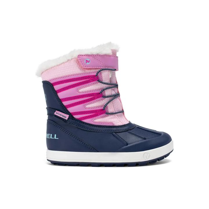 Snow Bank 5 Waterproof, Navy/Pink, dynamic