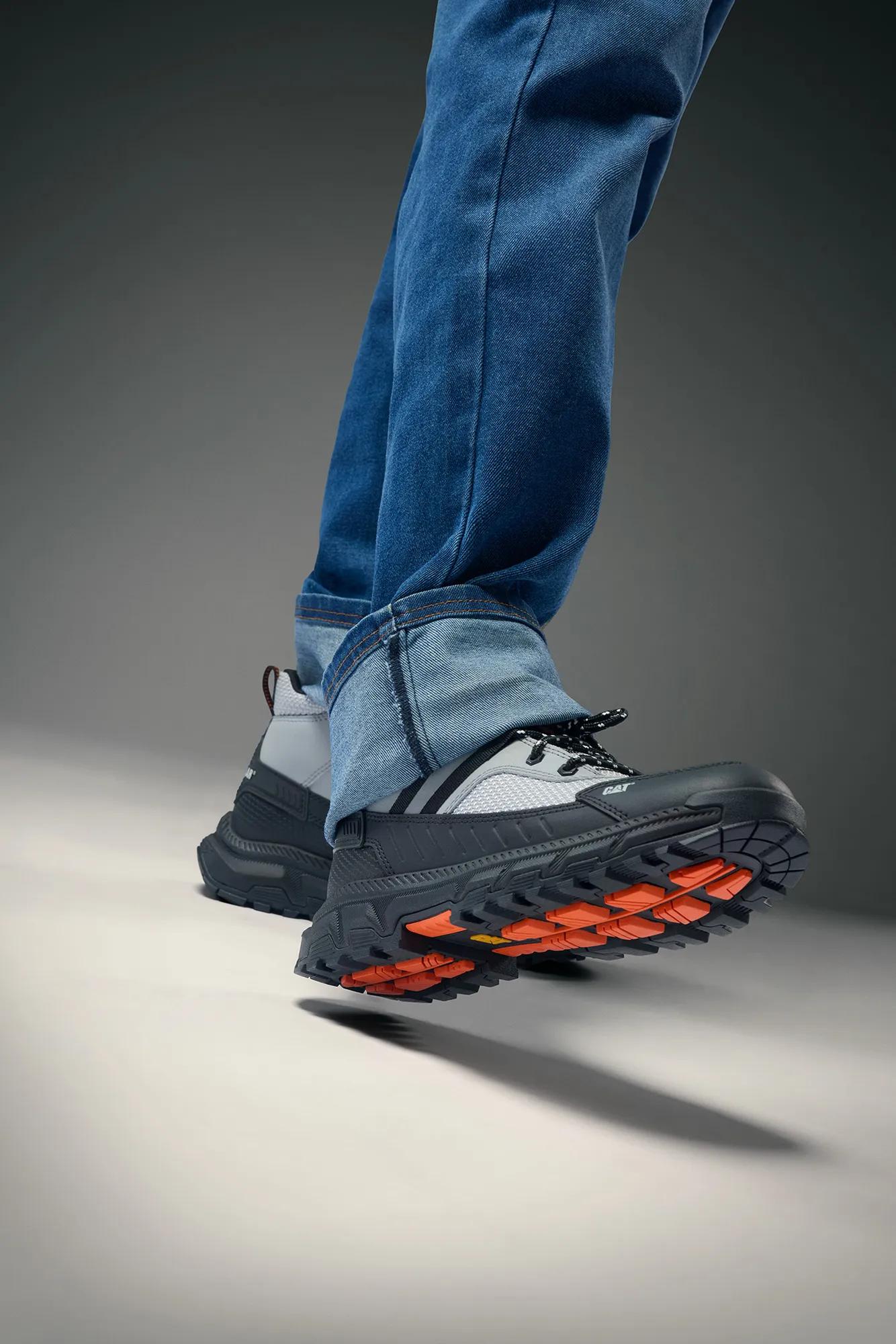 Booster Vent Work Boot, Grey, dynamic 2