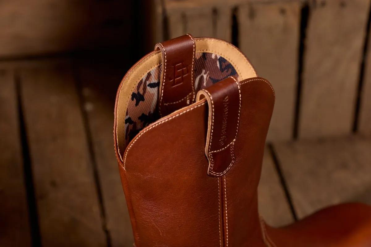 Wolverine x Jordan Davis Bronc Wedge Soft-Toe​ Wellington, Sunset Wheat, dynamic 6