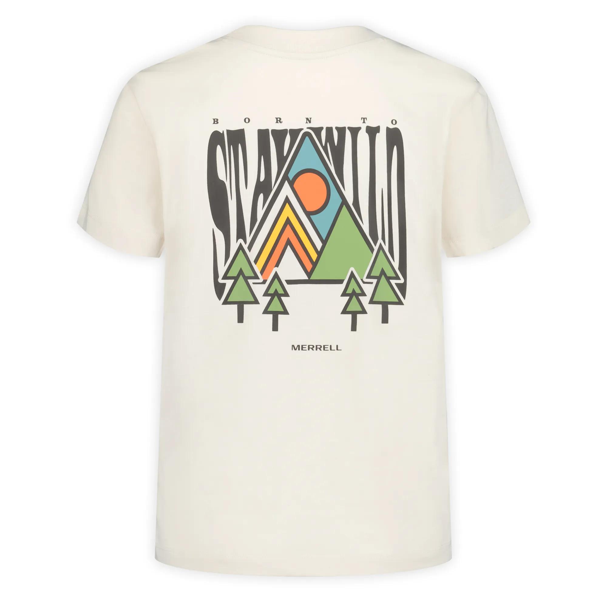 Stay Wild Graphic Tee, Whitecap Grey, dynamic 2