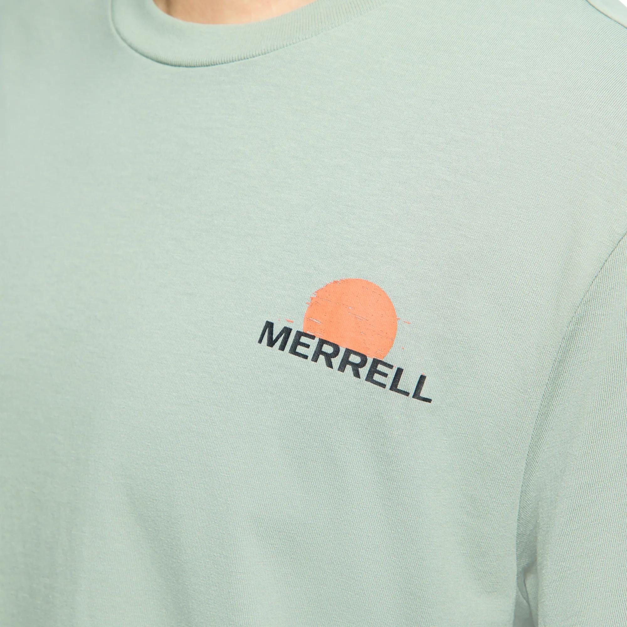 Sunset View Graphic Tee, Iceberg Green, dynamic 5