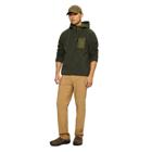 1/4 Zip Hooded Fleece, Beluga, dynamic 4