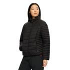Connie Super Lightweight Mock Neck Puffer Jacket, Black, dynamic 2