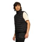 Kane Super Lightweight Packable Puffer Vest, Black, dynamic 2