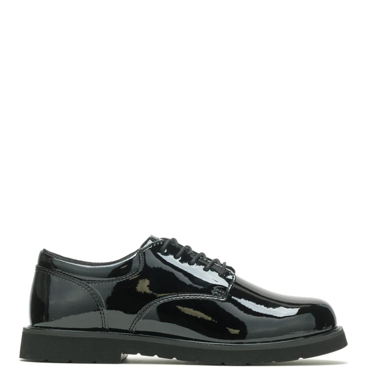 bates black dress shoes Bates Men's Sentry High Shine Oxford Black Shoes (E01840)